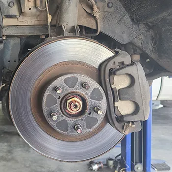Car brake rotor and caliper maintenance